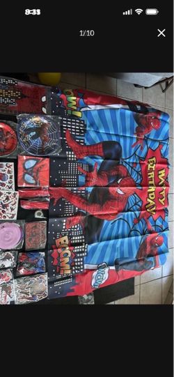 Spider-Man party supplies