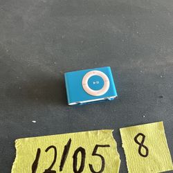 Apple iPod Shuffle 4th Generation Blue MP3 Player