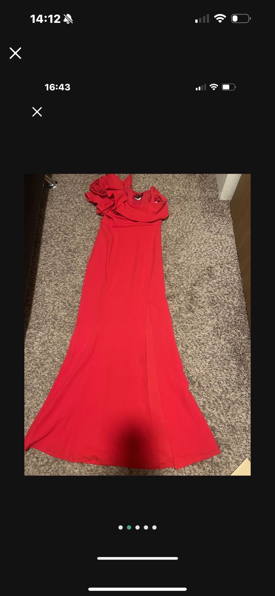 Red Dress Size Small