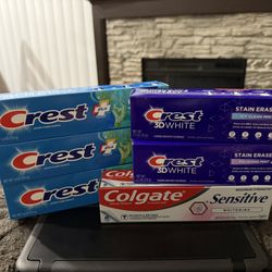 Crest, Colgate 