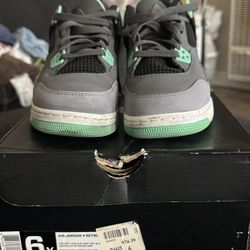2013 Jordan 4 Retro Green Glow $100