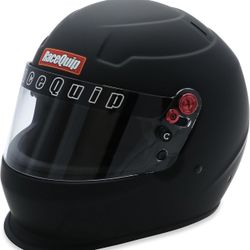 RACEQUIP Full Face Helmet PRO20 Series Snell SA2020 Rated Flat Black Large