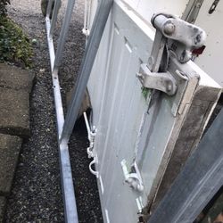 Antique Walk-in Freezer Door