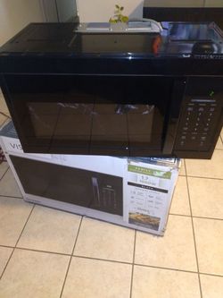 Vissani 1.7 cu. ft. 1000-Watt Over the Range Microwave in Black
New