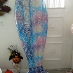 Glitter Mermaid Fish Tail Float