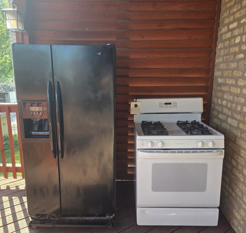 Refrigator and Stove