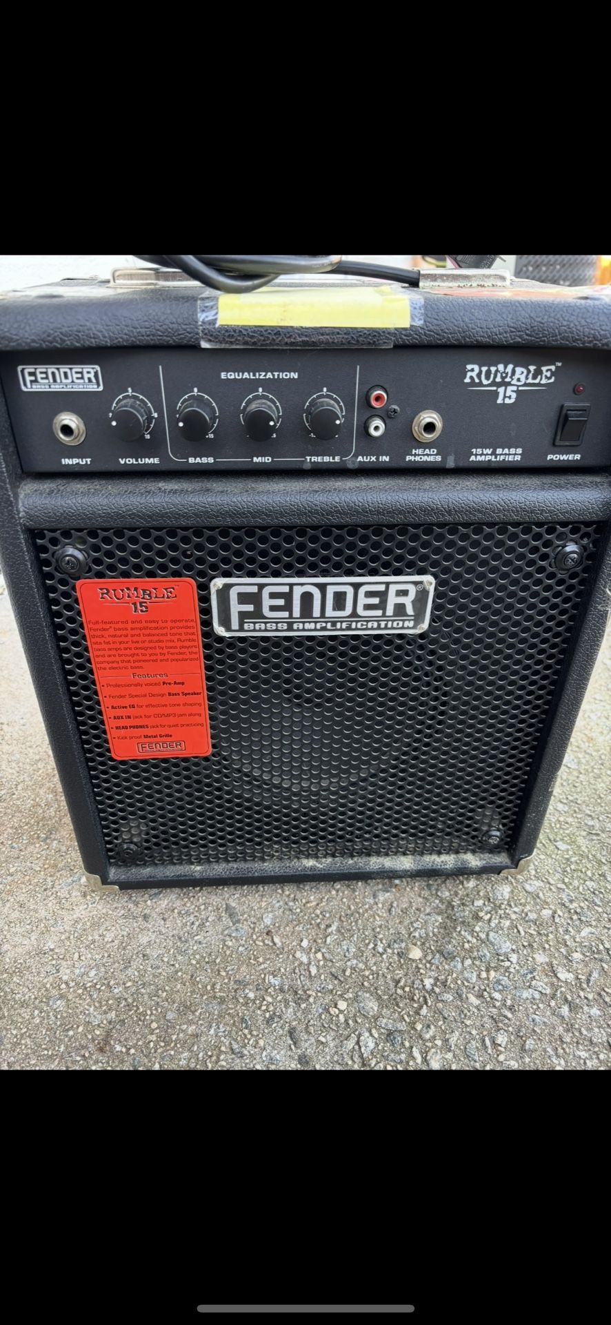 Fender bass Amp