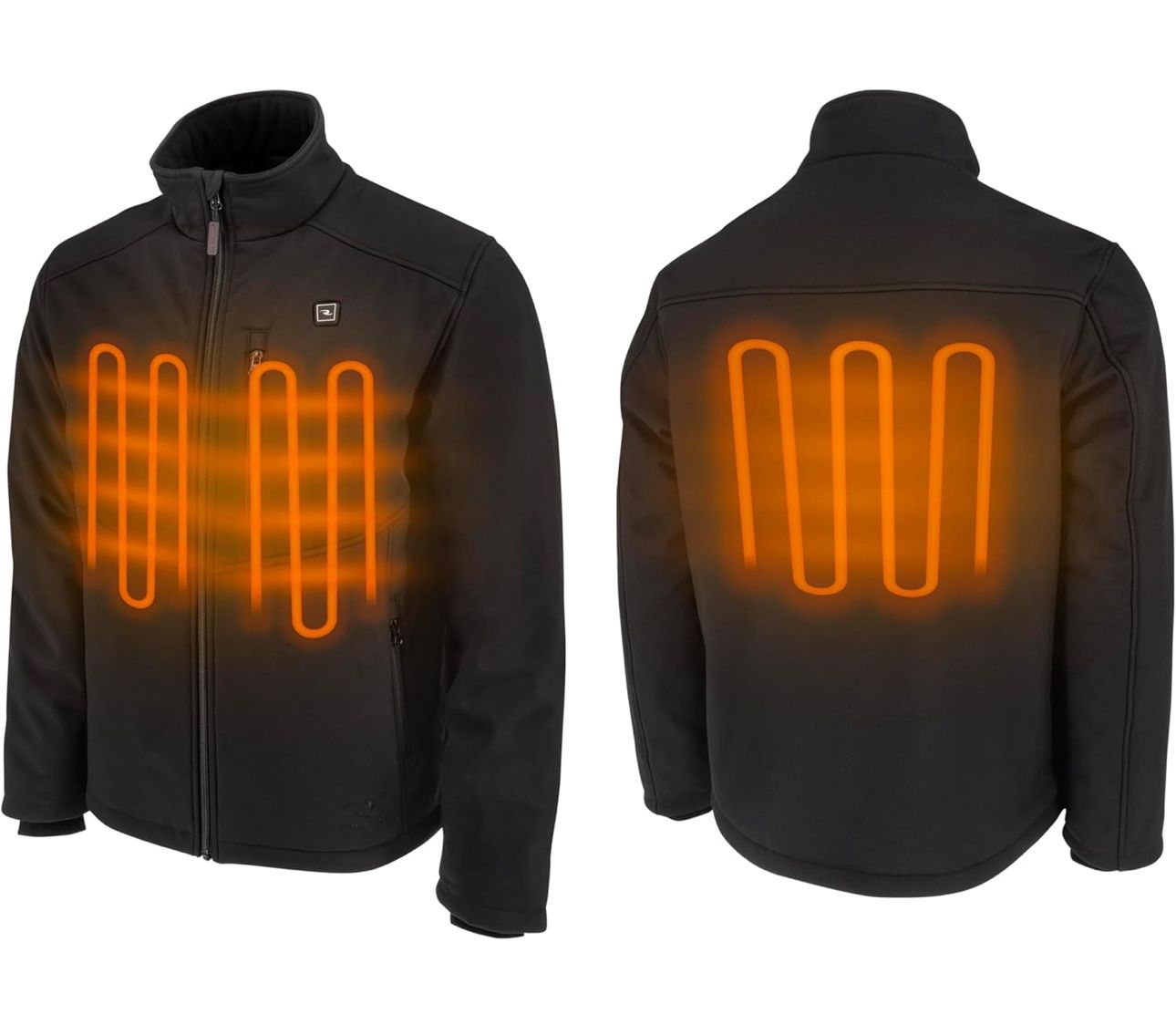 Radians mens Rhg-j100 Soft Shell Heated Jacket Kit With Battery (xl)