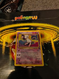 RARE Mew Promo Star Pokemon Card 1995 #151