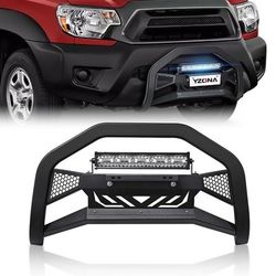 Toyota Tacoma Grill guard with light year 2016 to 2023