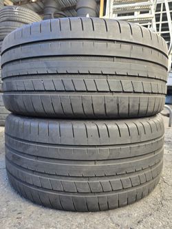 (2) 255 35 19 Goodyear Tires 