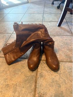 Brown boots