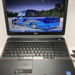 i3 ..i3..DELL LATITUDE  6520….128-SSD  GBcapacity …6.00 GB -RAM .  FASTER  and  READY FOR CLASSES  ON LINE OR