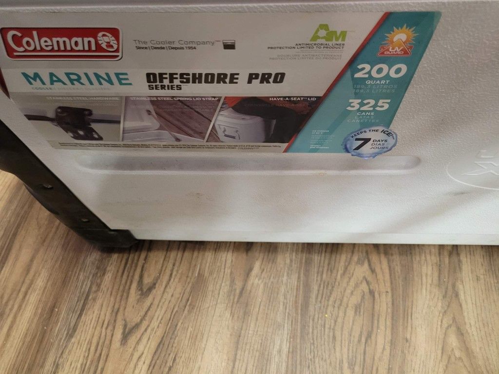 Coleman 200 Qt. Cooler New
