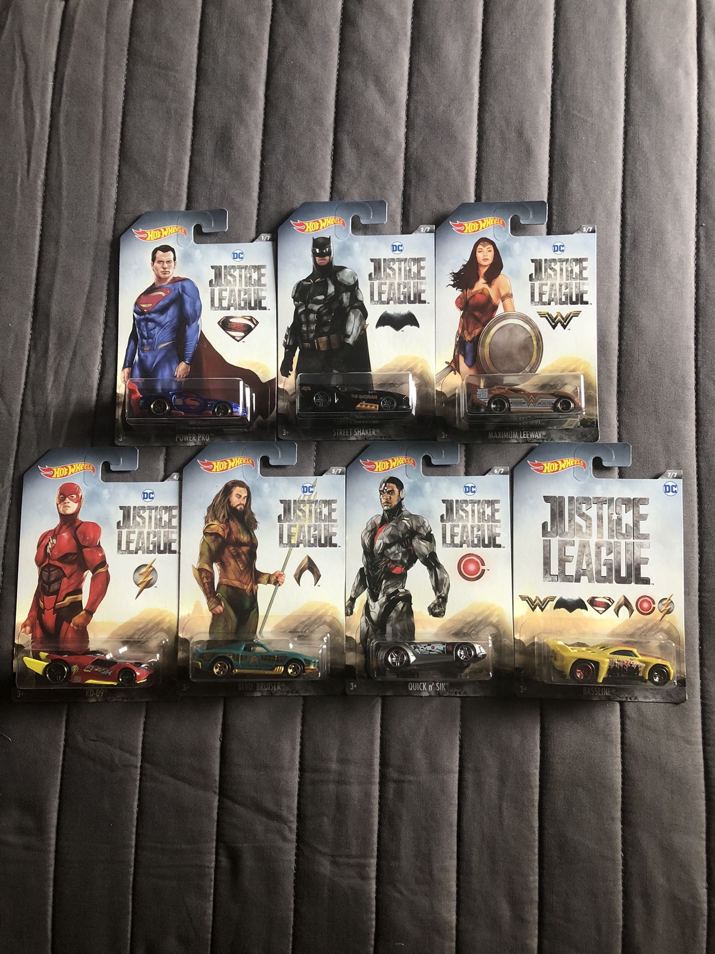 Hot Wheels Set Justice League