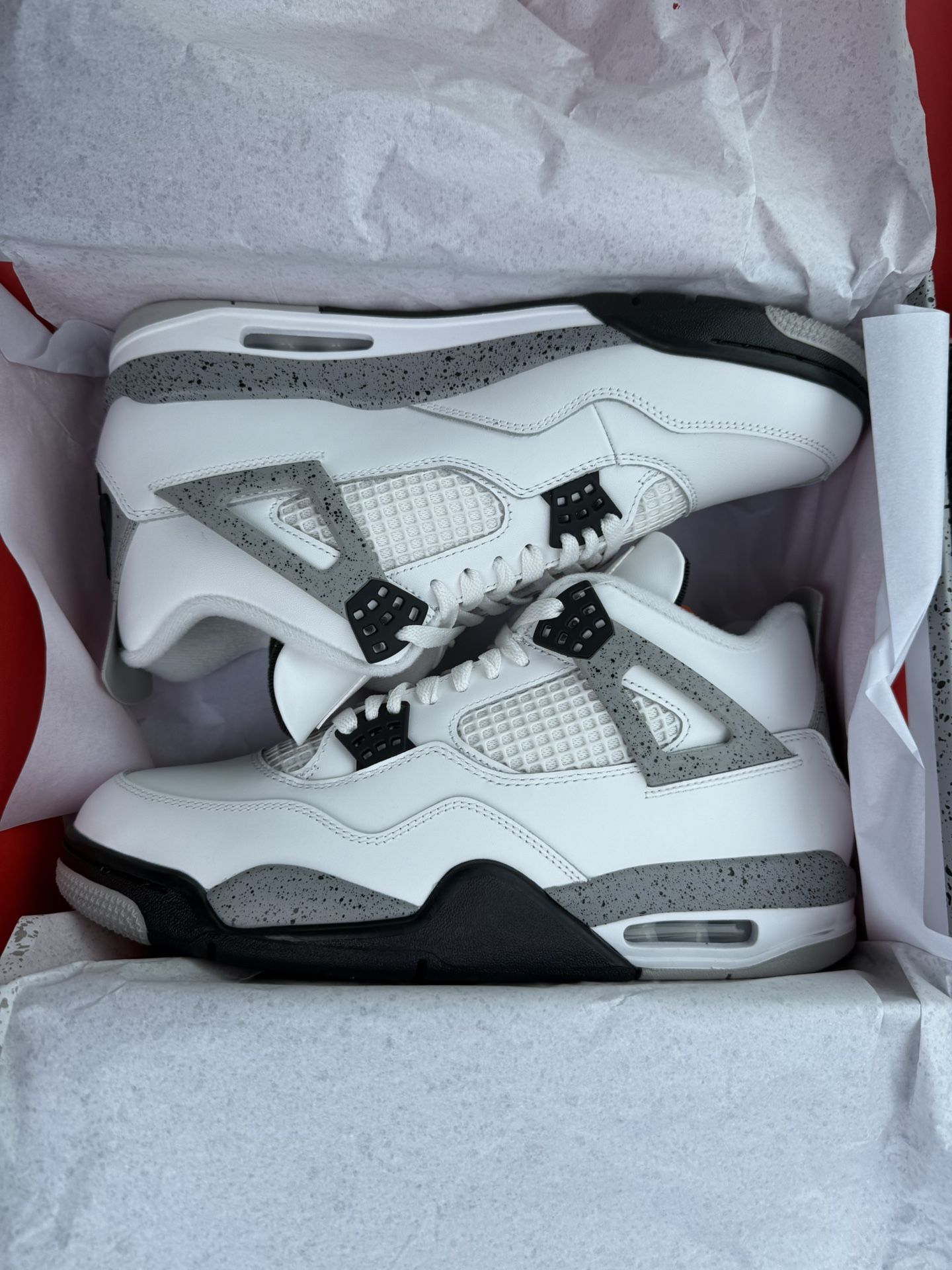 Jordan 4 “white Cement “ Size 10m, 11m