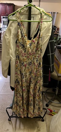 Floral Maxi Dress - M 