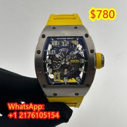 Richard Mille RMO11 
Chronograph Men's 
Swiss Diamond watch 
45mm