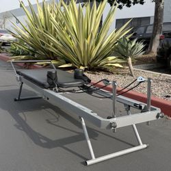 New Foldable Pilates Reformer Machine for Home and Gym 300 Ibs Cap