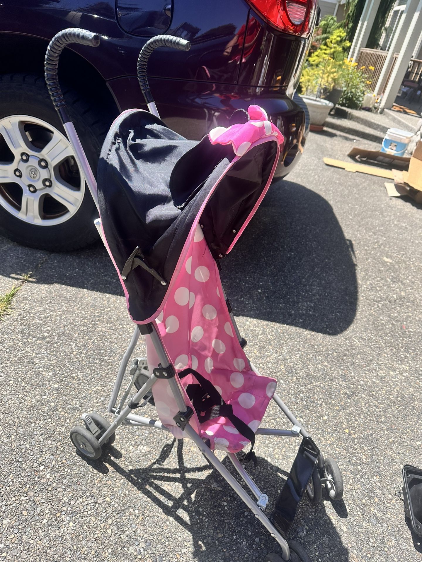 Minnie mouse umbrella stroller