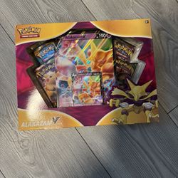 Pokemon Alakazam V box