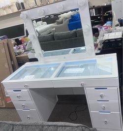 White Vanity