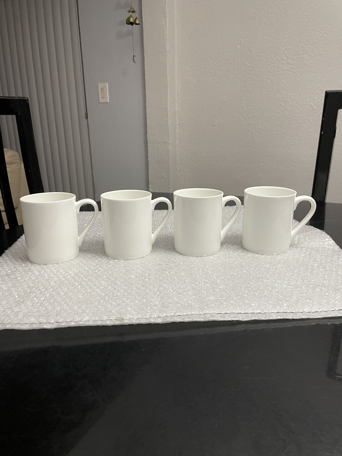 Mikasa Vail white mugs