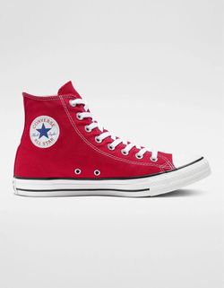 Untouched Converse Chuck Taylor All Star High Top - Red, Size 13
