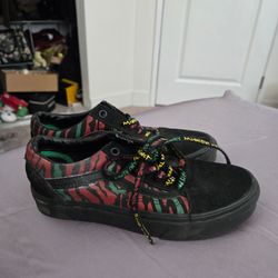 A Tribe Called Quest Vans Shoe sz 6.5w / 5m
