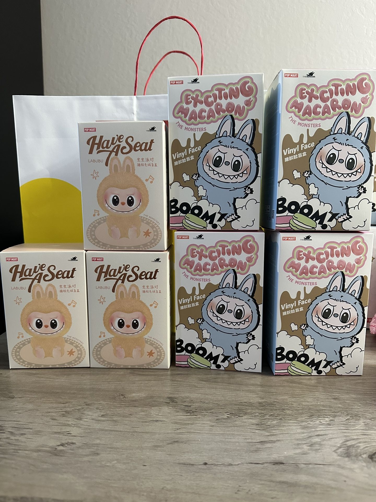 Labubu - Exciting Macaron & Have A Seat