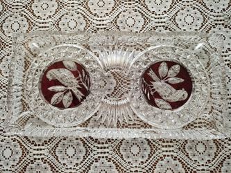 German Hofbauer Redbird platter