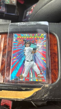 Jacob Wilson rookie refractor power players