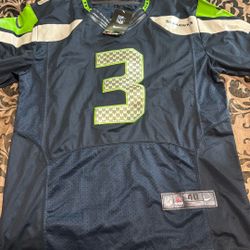 Brand New #3 Seahawks Jersey 