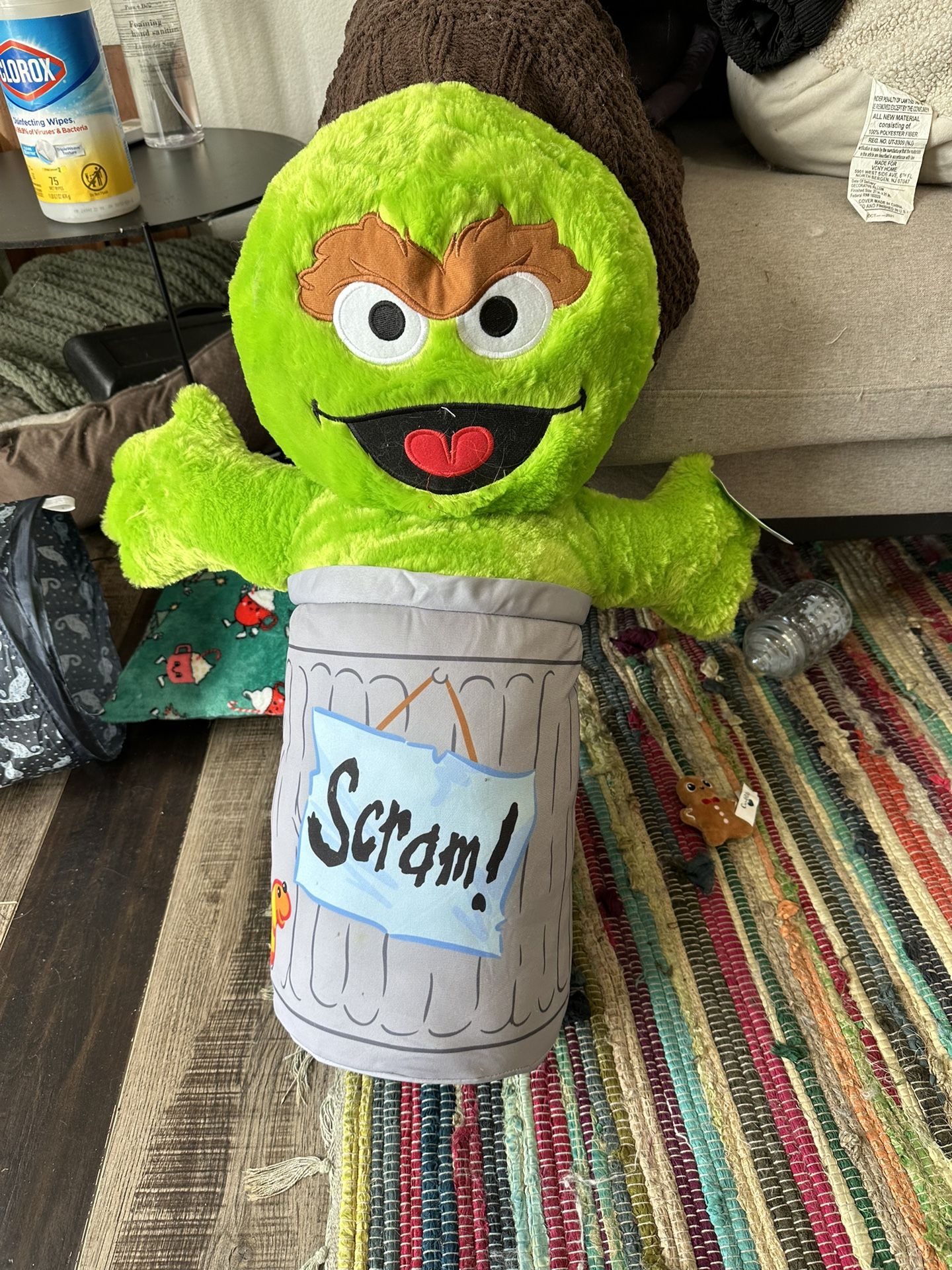 Giant Sesame Street Oscar the Grouch Plush