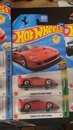 2025 Ferrari Hotwheels Cars. Willing to trade