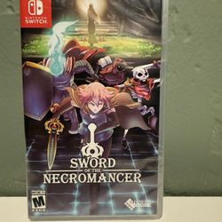 Sword Of The Necromancer -Nintendo Switch