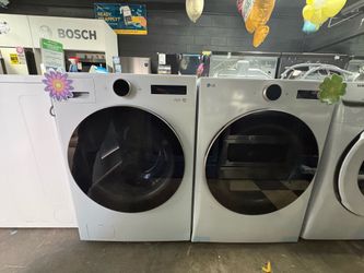 LG washer and dryer