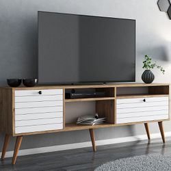 Mid Century TV Stand - %60 Off - for TVs up to 80”