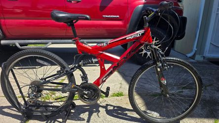 Full Suspension Mountain Bike 24"Tires