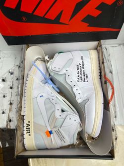 Nike Jordan 1 High Off White Alaska VAA 2026 Size 9