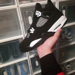 White Thunder Jordan 4