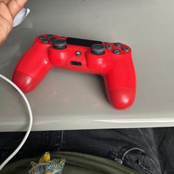 PS4 Remote Red 