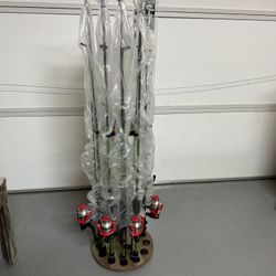 Brand New Daves Crappie 7ft. 2pcs. Rod and Shakespeare Reverb 30 Reel Fishing Combo $35