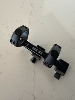 Nightforce x-treme duty 34mm 1.93” 0 MOA Ultramount A698