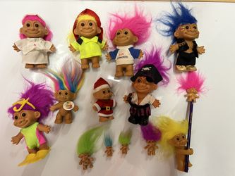 Vintage Russ Trolls 13 Pieces 