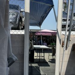 Antique White Long Mirror
