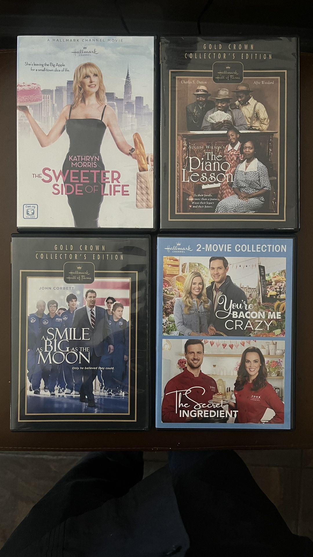 4 Hallmark DVD’s Never Played