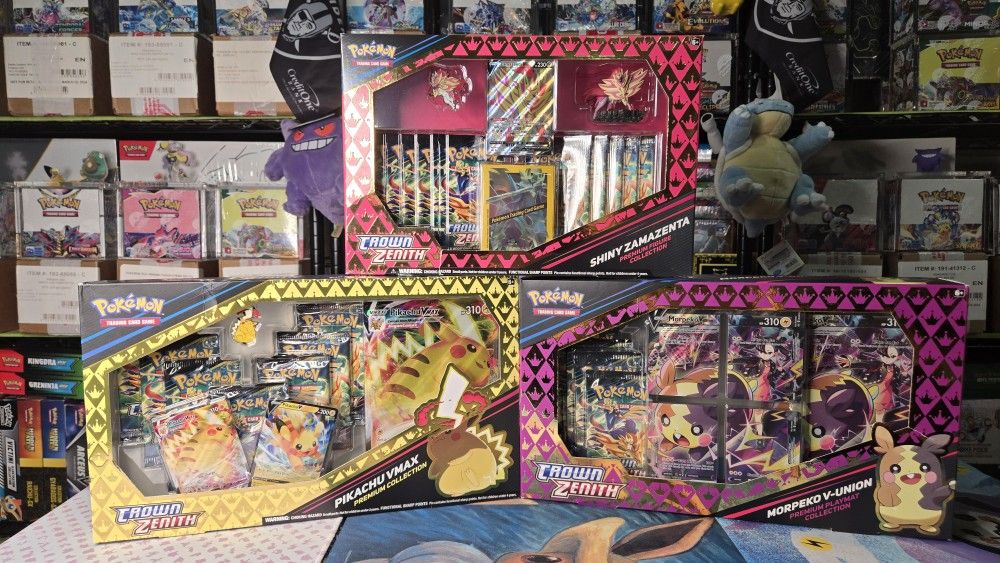 Pokémon Sword&Shield Crown Zenith Premium Collection Boxes