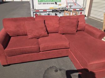 Red Sectional