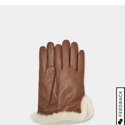 Women's Leather Sheepskin Vent Glove